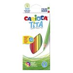 ΞΥΛΟΜΠΟΓΙΑ ΟΙΚΟΛΟΓΙΚΗ CARIOCA ΤΙΤΑ ΣΕΤ 12 ΧΡΩΜΑΤΑ