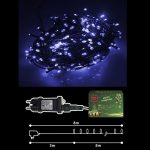 100 LED ΜΠΛΕ ΦΩΤΑΚΙΑ ΕΣΩΤ. & ΕΞΩΤ. ΧΩΡΟΥ ΜΕ ΠΡΟΓΡΑΜΜΑ L.V.