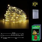 50 microLED ΛΑΜΠΑΚΙΑ ΜΠΑΤΑΡΙΑΣ COPPER ΛΕΥΚΑ CONTROL