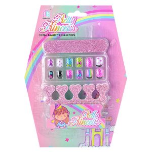 ΚΑΡΤΕΛΑ ΨΕΥΤΙΚΑ ΝΥΧΙΑ ΜΑΚΡΟΣΤΕΝΟ ΣΕΤ PRETTY PRINCESS