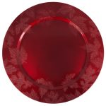 ΧΡΙΣΤΟΥΓΕΝΝΙΑΤΙΚΗ ΠΙΑΤΕΛΑ ΔΙΑΚΟΣΜΗΤΙΚΗ ΠΛΑΣΤΙΚΗ ΚΟΚΚΙΝΗ ΑΝΑΓΛΥΦΑ ΦΥΛΛΑ