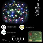 180 LED ΧΡΩΜΑΤΙΣΤΑ ΦΩΤΑΚΙΑ ΜΕ ΜΕΤΑΣΧΗΜΑΤΙΣΤΗ ΕΣΩΤ. & ΕΞΩΤ. ΧΩΡΟΥ ΜΕ ΠΡΟΓΡΑΜΜΑ L.V.