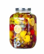 ΔΟΧΕΙΟ ΓΥΑΛΙΝΟ ΜΕ ΒΡΥΣΑΚΙ 8lit