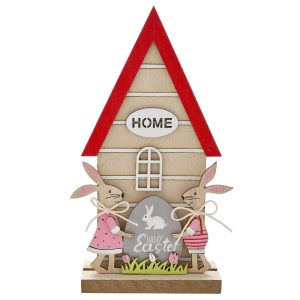 ΞΥΛΙΝΟ ΣΠΙΤΑΚΙ ΜΕ ΛΑΓΟΥΔΑΚΙΑ