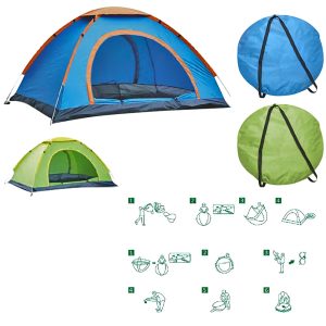 ΣΚΗΝΗ POP UP 4 ΑΤΟΜΩΝ 2 ΠΟΡΤΕΣ