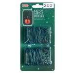 ΠΙΑΣΤΡΑΚΙΑ ΣΤΟΛΙΔΙΩΝ ΜΕΤΑΛΛΙΚΑ - (200τεμ) - (4cm)