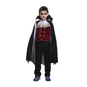 ΑΠΟΚΡΙΑΤΙΚΗ ΣΤΟΛΗ ΠΑΙΔΙΚΗ ΒΑΜΠΙΡ ΜΑΥΡΟ-ΜΠΟΡΝΤΩ