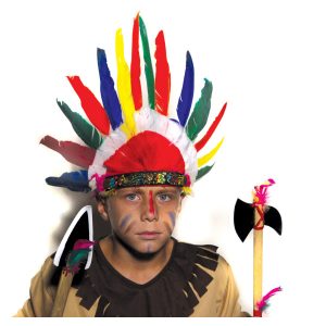 ΚΑΠΕΛΟ ΙΝΔΙΑΝΟΥ ΜΕ ΦΤΕΡΑ