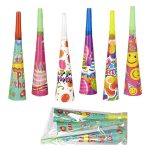 ΣΕΤ ΧΑΡΤΙΝΗ ΚΟΡΝΑ ΓΙΑ ΠΑΡΤΥ 6τεμ.