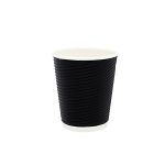 8oz ΠΟΤΗΡΙ ΧΑΡΤΙΝΟ RIPPLE 25τεμ. (80mm)