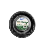 ΠΙΑΤΟ ΧΑΡΤΙΝΟ ΜΕΣΑΙΟ ΜΑΥΡΟ 10τεμ.