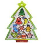 ΚΟΥΠ ΠΑΤ ΣΕ XMAS ΔΕΝΤΡΟ ΣΕΤ 10τεμ.
