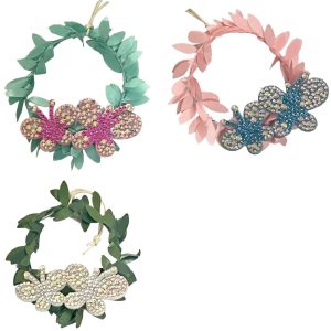 ΣΤΕΦΑΝΑΚΙ ΚΡΕΜΑΣΤΟ ΜΕ ΠΕΤΑΛΟΥΔΕΣ