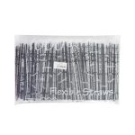 ΚΑΛΑΜΑΚΙ ΕΠΑΝΑΧΡΗΣ/ΝΟ ΤΥΛΙΓΜΕΝΟ ΦΡΑΠΕ ΜΑΥΡΟ 1.000τεμ. (24cm) (ΣΕΛΟΦΑΝ)