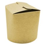 NOODLE BOX ΣΤΡΟΓΓΥΛΟ ΚΡΑΦΤ (750ml) (26oz) 50τεμ.