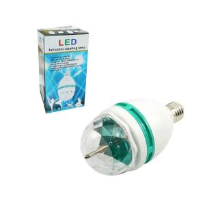 ΠΕΡΙΣΤΡΦΟΜΕΝΗ DISCO ΛΑΜΠΑ ΓΙΑ ΠΑΡΤΥ FULL COLOUR