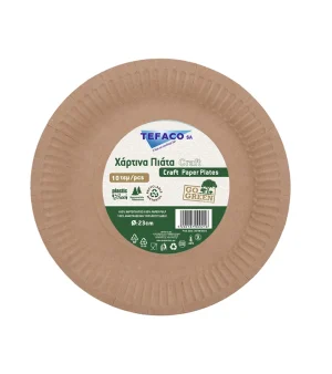 ΠΙΑΤΟ ΧΑΡΤΙΝΟ ΜΕΓΑΛΟ ΚΡΑΦΤ 10τεμ.