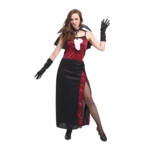 ΣΤΟΛΗ ΓΥΝΑΙΚΕΙΑ ΒΑΜΠΙΡ  ΜΑΥΡΟ ΚΟΚΚΙΝΟ