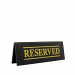 ΣΗΜΑ ΤΡΑΠΕΖΙΩΝ "RESERVED" ΑΚΡΥΛΙΚΟ
